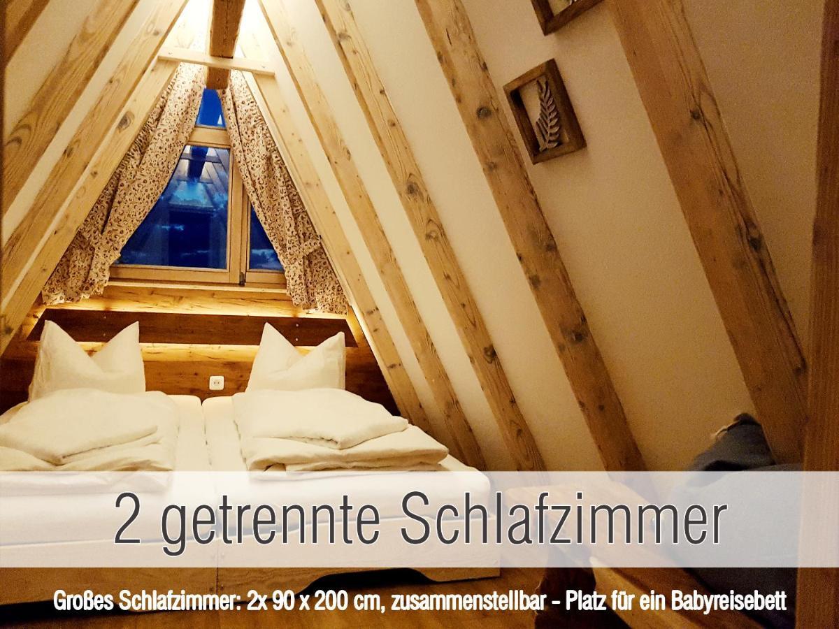 Huette41: Ganze Huette Nah Am See Mit Privatem Whirlpool, Sauna. Umzaeunt. Валдкирхен Екстериор снимка