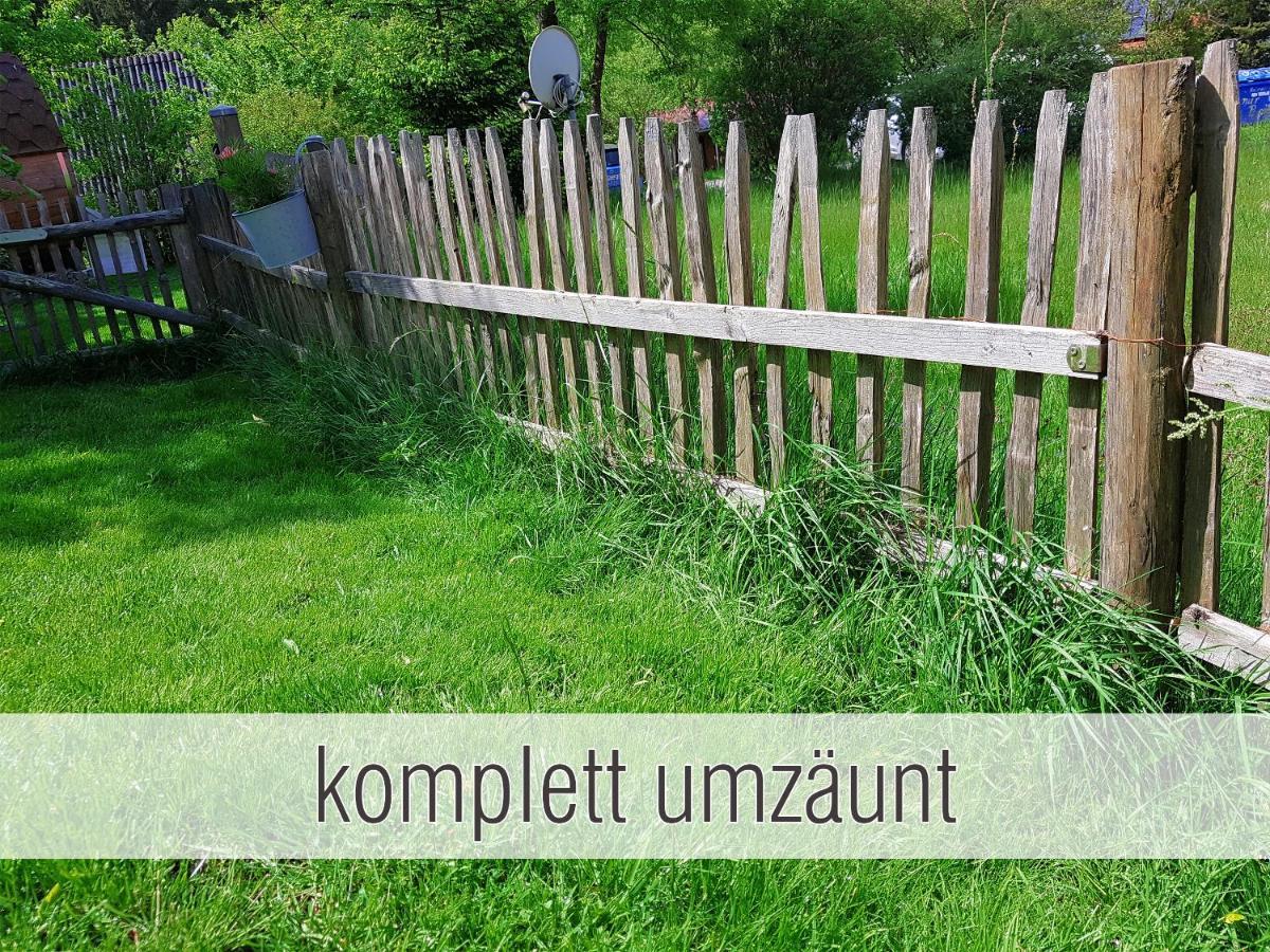 Huette41: Ganze Huette Nah Am See Mit Privatem Whirlpool, Sauna. Umzaeunt. Валдкирхен Екстериор снимка